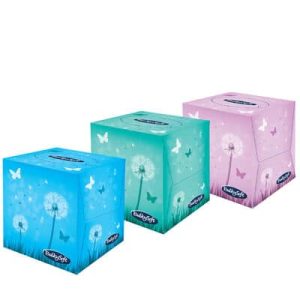 mouchoirs en boîte distributrice