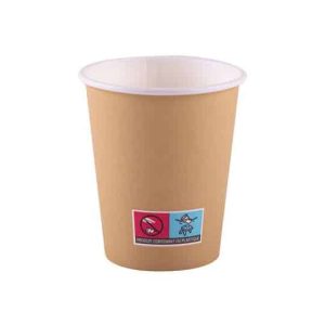 gobelet carton brun 17.5cl