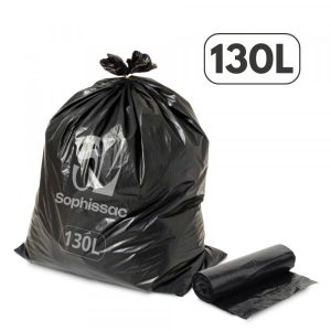 Sac Poubelle Noir 130L