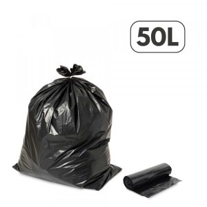 Sac Poubelle Noir 50L